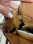 Сумка женская Kelly , 25  Swift Leather Hermes Артикул LUX-118183. Вид 3