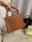 Сумка женская Kelly , 25  Swift Leather Hermes Артикул LUX-118183. Вид 6