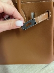 Сумка женская  Birkin , 25  Swift Leather Hermes Артикул LUX-118222. Вид 2
