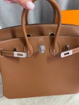 Сумка женская  Birkin , 25  Swift Leather Hermes Артикул LUX-118222. Вид 3