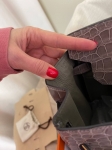 Сумка женская Birkin, 30, GHW Crocodile Porosus Hermes Артикул LUX-118255. Вид 4