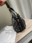 Сумка женская D-Journey Жаккард Dior Obligue синего цвета Christian Dior Артикул LUX-118288. Вид 4