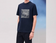 Футболка мужская Hermes Артикул LUX-118382. Вид 1