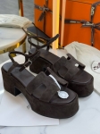 Сандалии Hermes Артикул LUX-118579. Вид 1