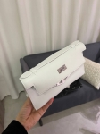 Сумка женская Kelly Pochette Blanc color Hermes Артикул LUX-118588. Вид 3