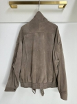Замшевый бомбер Yves Saint Laurent Артикул LUX-118643. Вид 3