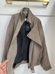 Замшевый бомбер Yves Saint Laurent Артикул LUX-118643. Вид 2