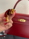 Сумка женская Kelly, 25, GHW Box leather  Hermes Артикул LUX-118859. Вид 7