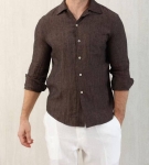 Рубашка  Brunello Cucinelli Артикул LUX-119406. Вид 1