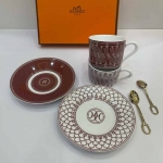 Чайная пара  Hermes Артикул LUX-119510. Вид 3