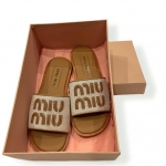 Шлепанцы  Miu Miu Артикул LUX-119737. Вид 2