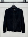 Замшевый бомбер  ZEGNA Артикул LUX-119841. Вид 1