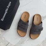 Шлепанцы ZEGNA Артикул LUX-119920. Вид 1