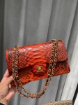 Сумка женская из натуральной кожи питона Chanel Артикул LUX-120047. Вид 1