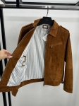 Куртка из натуральной замши Brunello Cucinelli Артикул LUX-121992. Вид 2