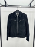Куртка из натуральной замши Brunello Cucinelli Артикул LUX-121990. Вид 1