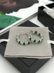 Серьги  Артикул LUX-122187. Вид 1