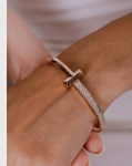 Шарнирный браслет Tiffany&Co Артикул LUX-122559. Вид 9