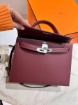 Сумка женская   Kelly, 28 cm Madame Leather Hermes Артикул LUX-122560. Вид 2