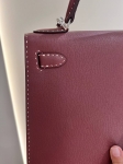 Сумка женская   Kelly, 28 cm Madame Leather Hermes Артикул LUX-122560. Вид 7