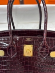 Сумка женская Birkin Shoulder Light 29 GHW Crocodile Porosus Hermes Артикул LUX-122608. Вид 3