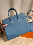 Сумка женская  Birkin 25, Togo, РHW Hermes Артикул LUX-122813. Вид 3