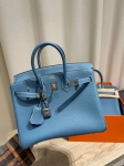 Сумка женская  Birkin 25, Togo, РHW Hermes Артикул LUX-122813. Вид 4