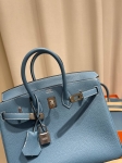 Сумка женская  Birkin 25, Togo, РHW Hermes Артикул LUX-122813. Вид 9