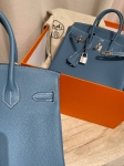 Сумка женская  Birkin 30, Togo, РHW Hermes Артикул LUX-122814. Вид 4