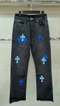 Джинсы CHROME HEARTS Артикул LUX-123024. Вид 1