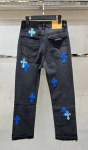Джинсы CHROME HEARTS Артикул LUX-123024. Вид 2