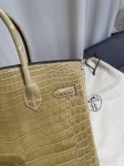 Сумка женская  Birkin, 30 PHW NILOTICUS Hermes Артикул LUX-123059. Вид 3