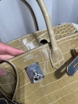 Сумка женская  Birkin, 30 PHW NILOTICUS Hermes Артикул LUX-123059. Вид 5