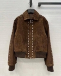Замшевая куртка  Loewe Артикул LUX-123077. Вид 2