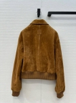 Замшевая куртка  Loewe Артикул LUX-123211. Вид 6