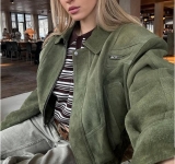 Замшевая куртка The Row Артикул LUX-123414. Вид 3