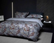 Комплект постельного белья Etro   Артикул LUX-123580. Вид 2