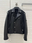 Кожаная куртка  Prada Артикул LUX-123698. Вид 1
