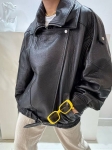 Кожаная куртка  Yves Saint Laurent Артикул LUX-123720. Вид 1