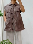 Замшевый жилет  Brunello Cucinelli Артикул LUX-123724. Вид 3