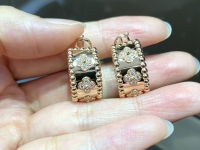 Серьги-кольца  Van Cleef Артикул LUX-125145. Вид 2