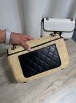 Сумочка из Рафии с отделкой кожи Chanel Артикул LUX-124383. Вид 5