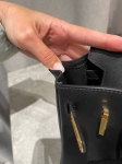 Сумка женская Birkin , 25, swift Hermes Артикул LUX-124397. Вид 5