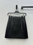 Кожаная юбка Hermes Артикул LUX-124412. Вид 1