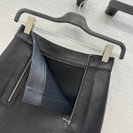 Кожаная юбка Hermes Артикул LUX-124412. Вид 3