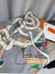 Платок  Hermes Артикул LUX-124420. Вид 3