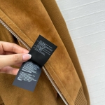 Замшевый бомбер Miu Miu Артикул LUX-124613. Вид 7