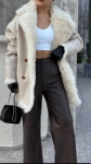 Двусторонняя дубленка Hermes Артикул LUX-124726. Вид 3