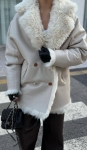 Двусторонняя дубленка Hermes Артикул LUX-124726. Вид 1