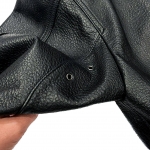 Кожаная куртка  Yves Saint Laurent Артикул LUX-124893. Вид 4